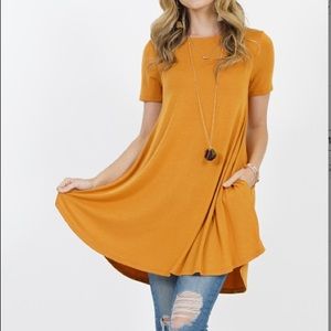 Round Hem Tunic